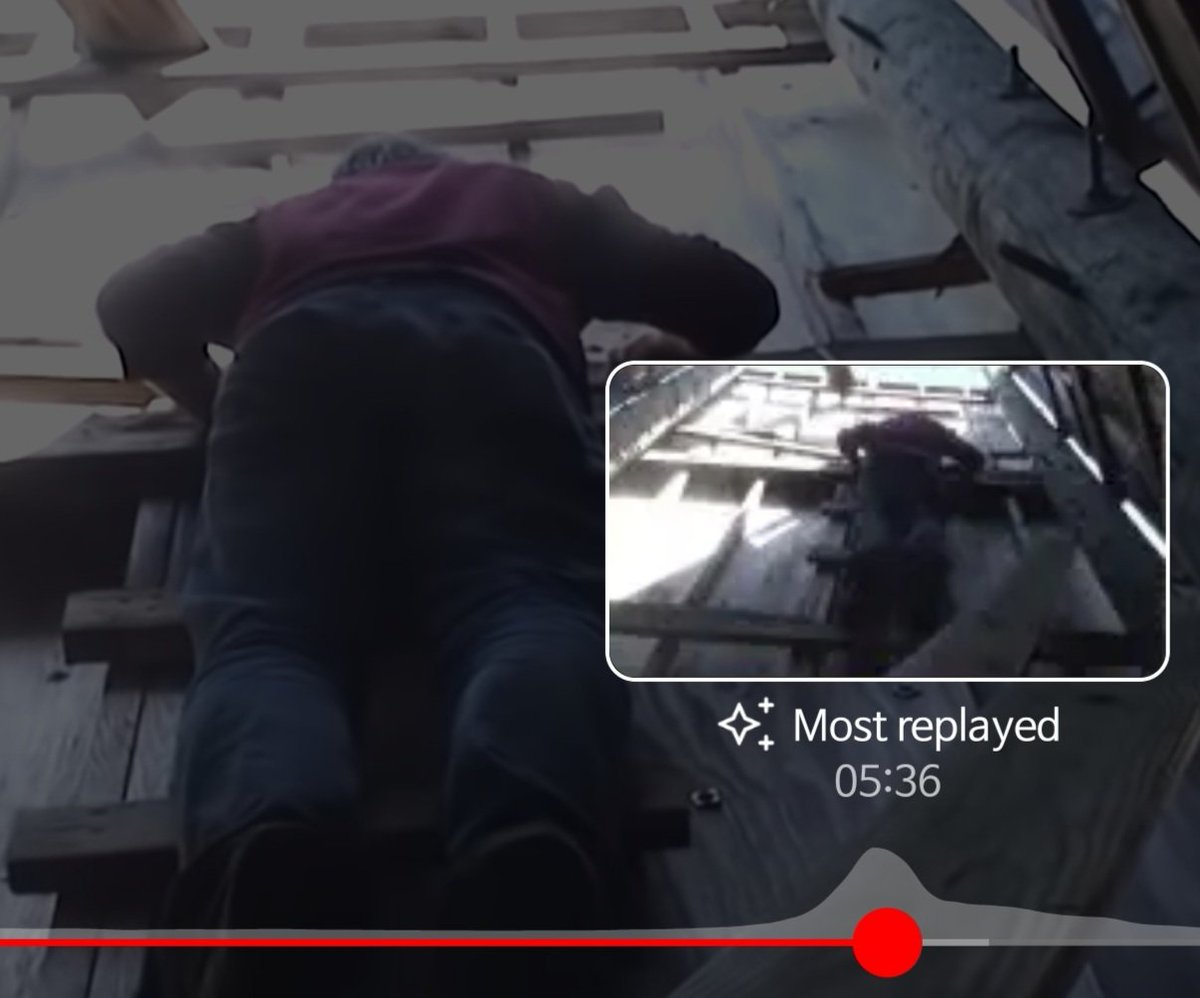 the fact that this shot of Tim's ass is the most replayed part of the whole entire video 💀