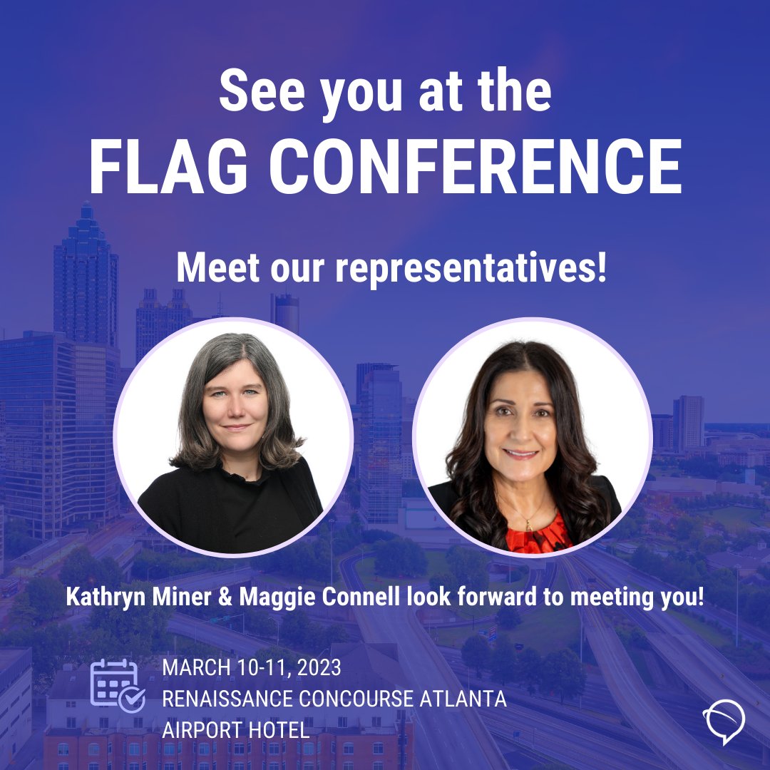 KlettWL's tweet photo. Weβre excited to join @FLAGeorgia on March 10β11 for #FLAG23. Our team looks forward to meeting you!
Don't miss our sponsored sessions with @DiegoOjeda66 and Kathryn Miner!
See you in Atlanta! ππ½ https://t.co/hoCVGLHRmp