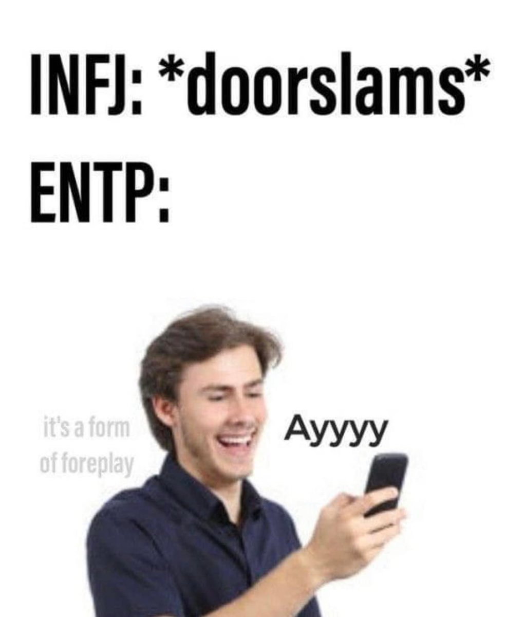 mbtilounge's tweet photo. #mbti #entp #entpmemes #infj #personality #socionics #myersbriggs #cognitivefunctions #infjpersonality https://t.co/LDdPfu5A26
