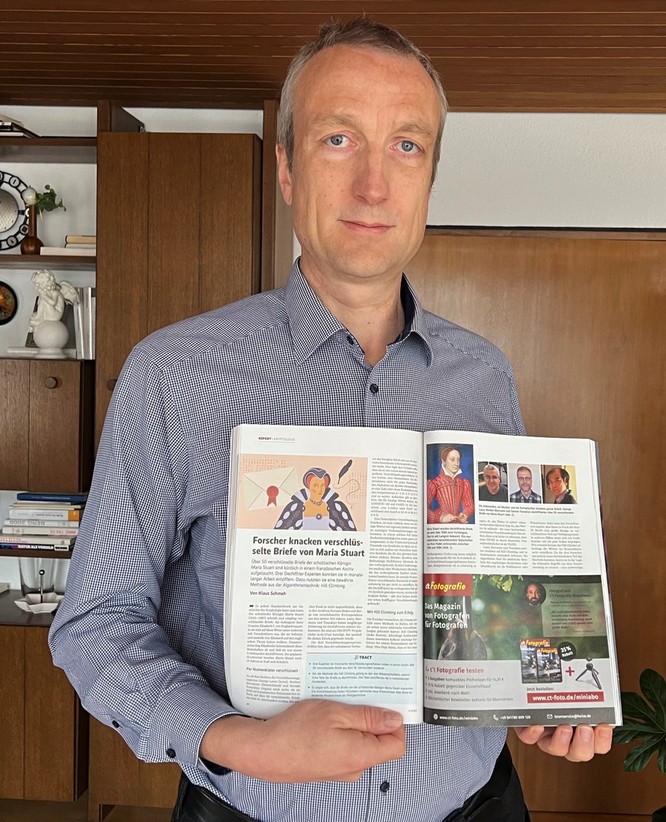 Mein neuer Artikel in der iX (3/2023) ist erschienen. Es geht um Maria Stuart: