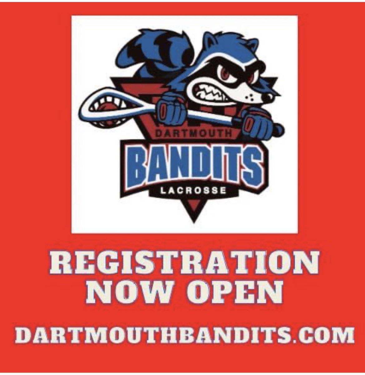 Registration is now open for Dartmouth Bandits Lacrosse. We only have one Jr A player registered so far so let’s get to it…. dblc.goalline.ca/register.php?r…