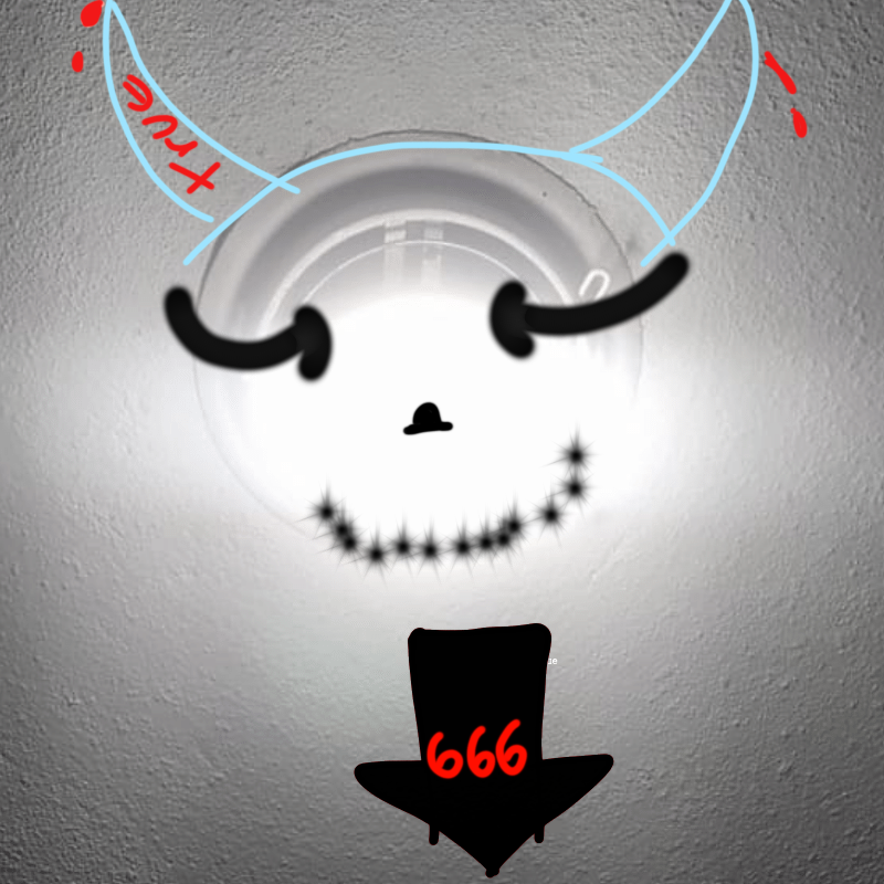 HaiverArt's tweet photo. Another weird piece I love just for its weirdness is Deleptrols Feel, To Return To Normal by @KVART_ 

Sure, it's image composition, but the Microsoft Paint style over top a photograph is not something you see everyday and it's strong got strong creepy vibes that stuck with me. https://t.co/0D9uhrdpbF