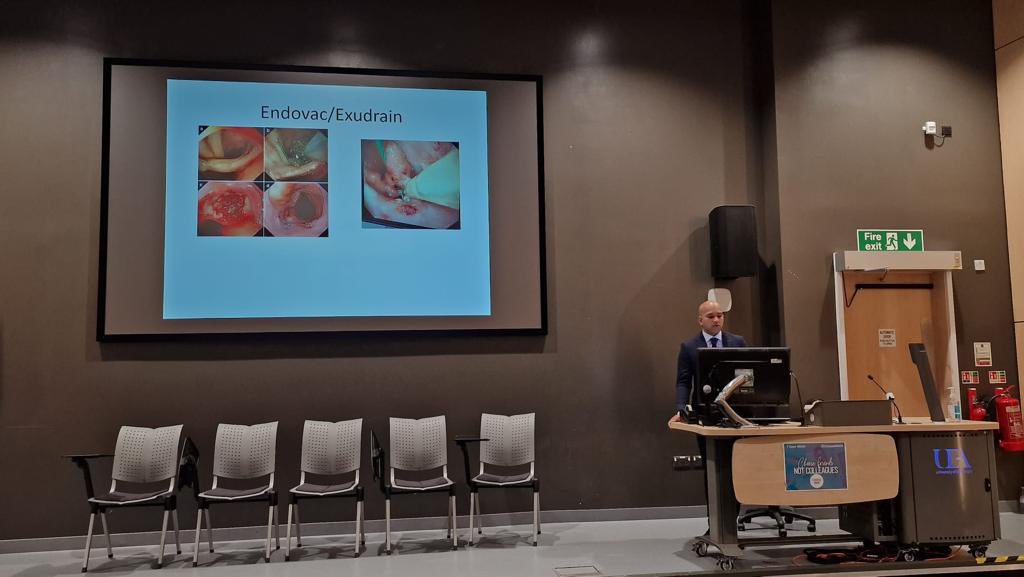 Congratulations to our newly appointed young OG consultants Mr Kulasegaran and Mr Penney on delivering a fantastic teaching on OG cancer surgery for the EoE surgical trainees. Two excellent appointments.