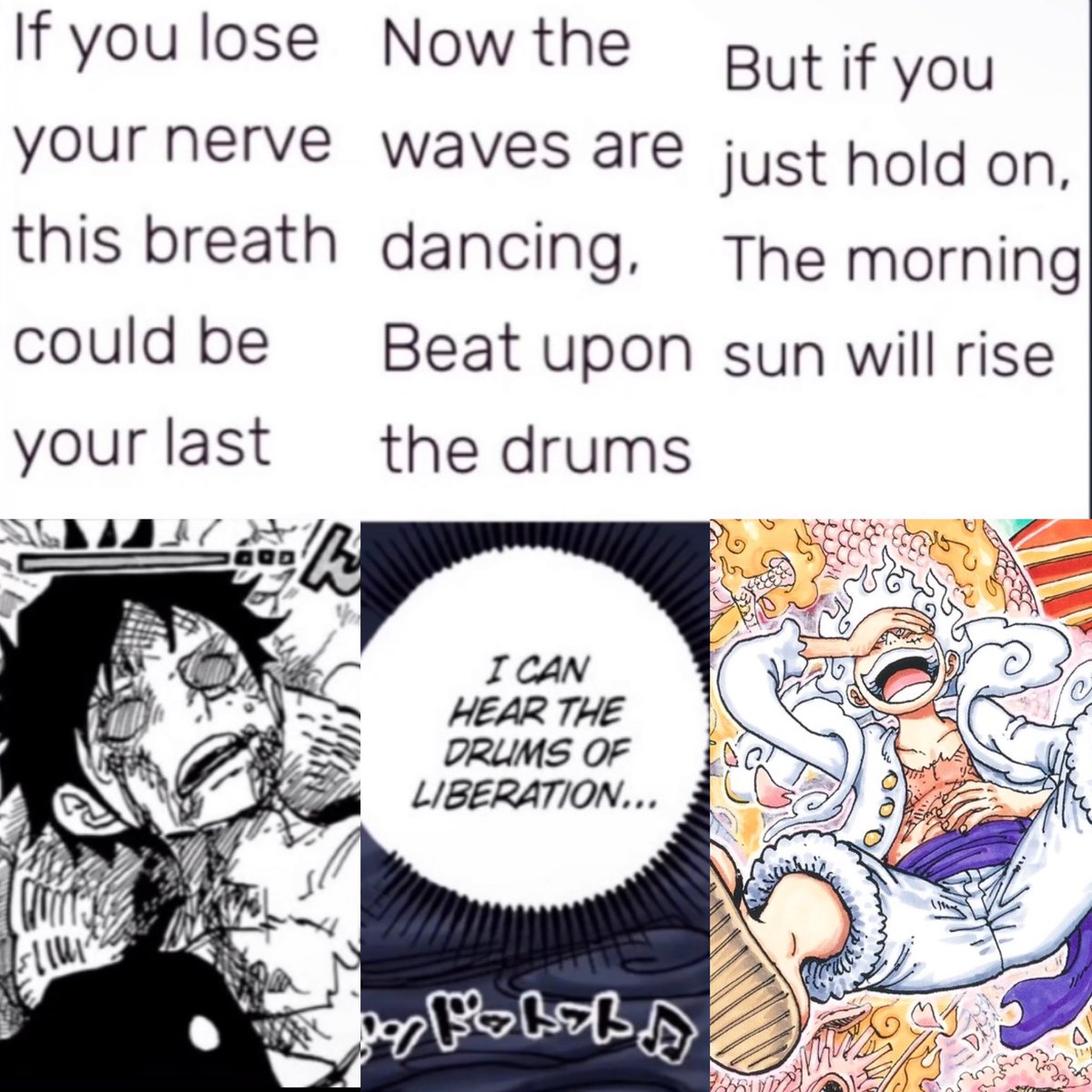 sigmarshanks's tweet photo. Oda really foreshadowed gear 5 with Binks Sake https://t.co/am8hEf5pbG