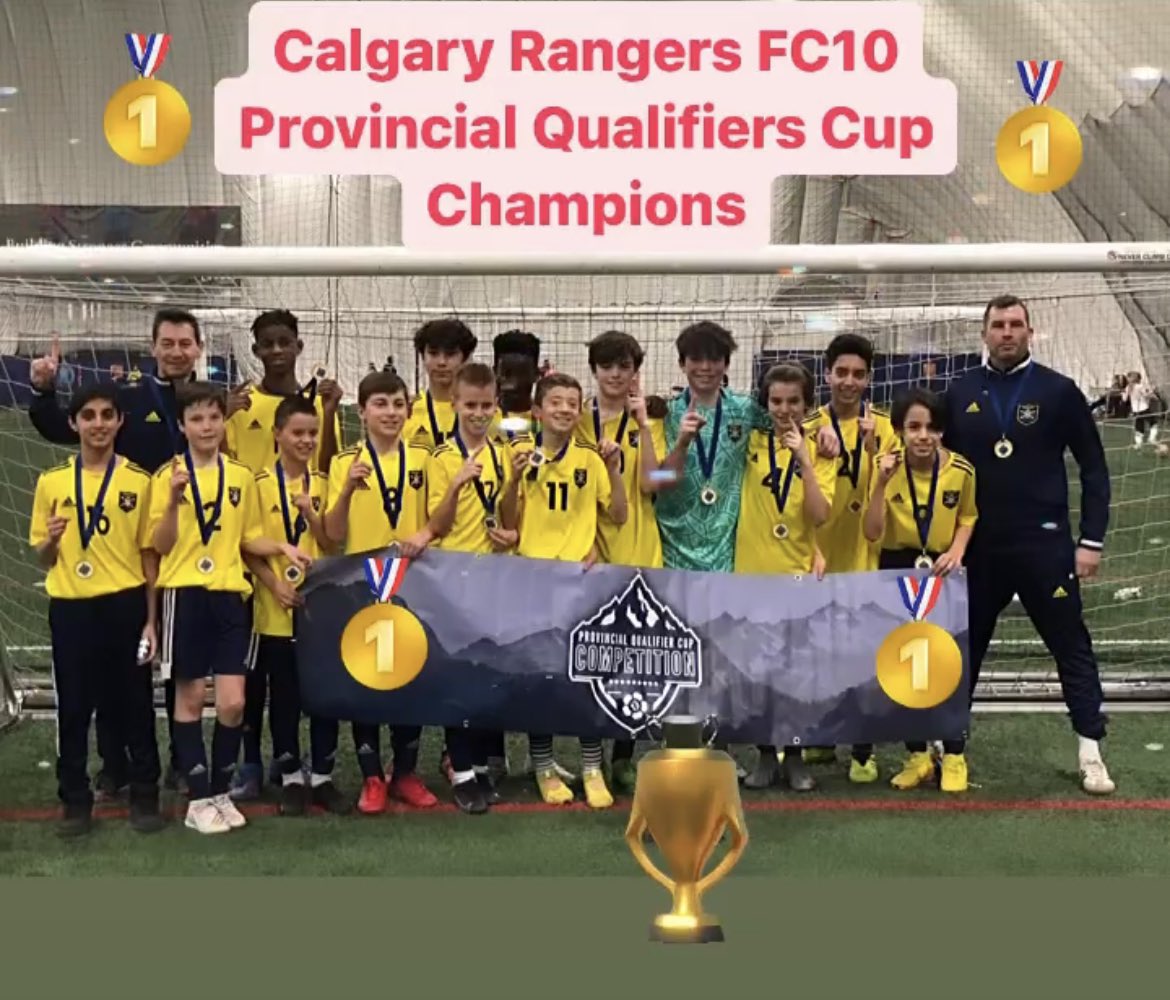 <a href="/calgary_rangers/">Calgary Rangers</a>  FC10 Provincial Qualifier Cup Champions