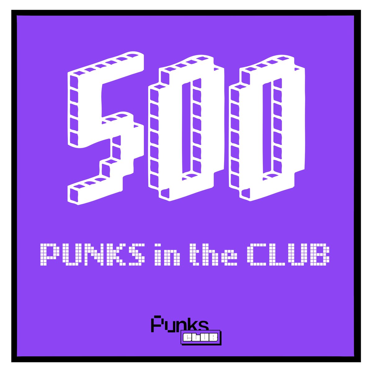 We hit 500 members 🎉

Starting PunksClub last year has been an amazing ride and as we reached an important milestone, we wanted to thank everyone for being with us. The goal is to bring all punks together and we're excited for more wonderful people to join us. Punks are the best