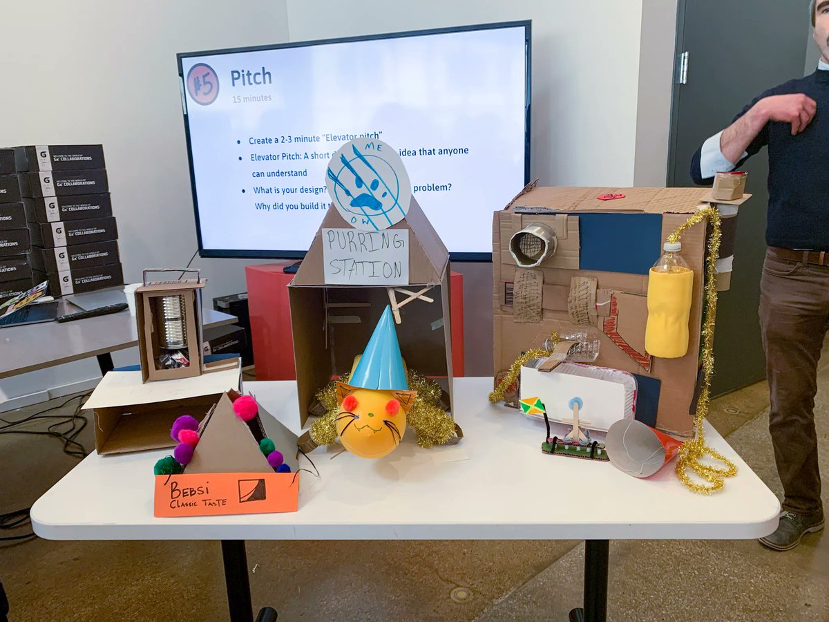 GCE students met with @pepsico_design and @mobilemakers_chicago for problem-solving and prototyping &amp; an opportunity to learn about careers in product and brand design. Thanks to the incredible team for reinforcing the value of #realworldlearning.
#goodfutures #chicagohighschool