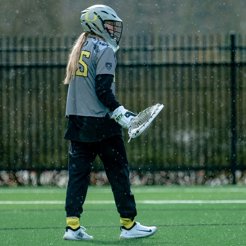 OregonWLAX's tweet photo. Oregon ended its first road trip on a positive note with a 16-10 win over George Mason!

#GoDucks