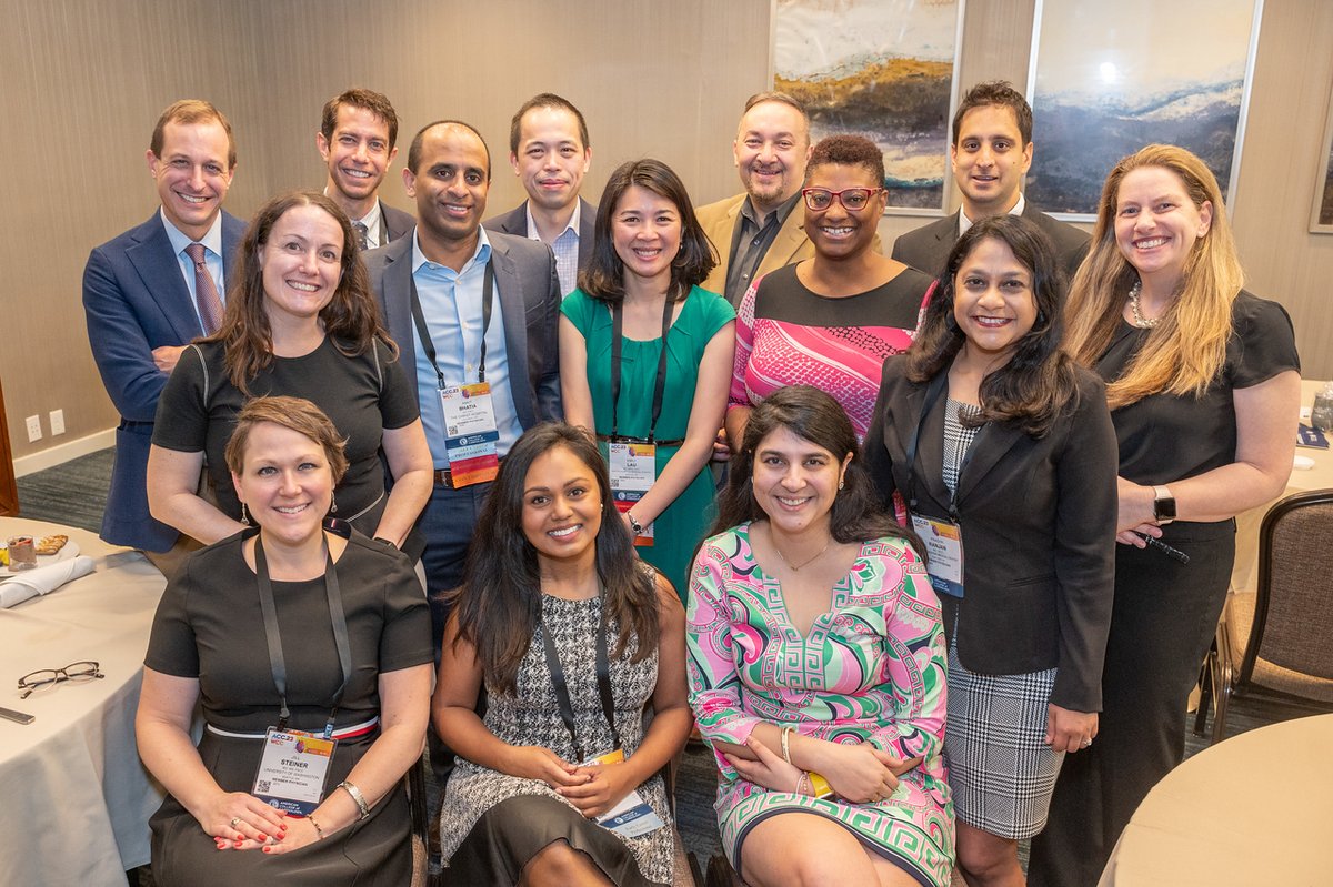 'Understanding self, leading others.' 📷: ACC Leadership Academy Cohort IV gathered during #ACC23 #WCCardio in NOLA. Designed to further develop #ACCEarlyCareer members, the program lasts 2️⃣ years & provides robust programming addressing #ACCLeadership competencies.