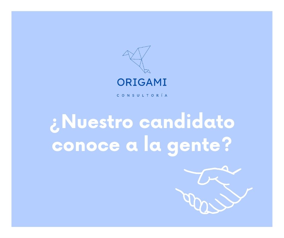 ➡️ Habitualmente nos preguntamos si la gente conoce a nuestro candidato
➡️ Lo correcto es preguntarnos si nuestro candidato conoce a la gente,su formas de pensar, sentir o actuar
➡️ Si se ocupa de conocerlos sabrá cómo llegar a ellos, cómo comunicar

Así ganará su confianza🤝