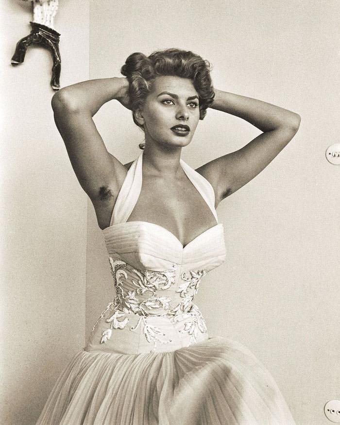 - Sofía Loren, alrededor de 1955