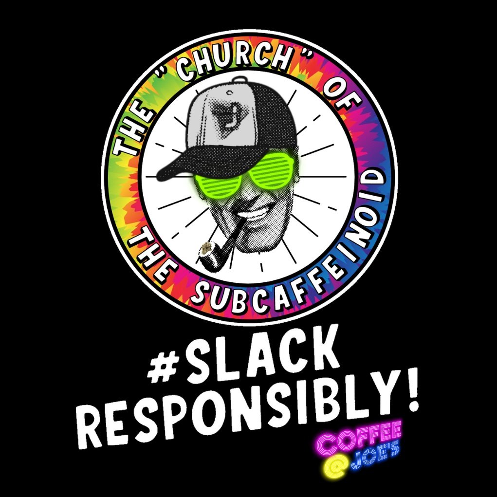 CoffeeAtJoes's tweet photo. Hey... I dunno if there was some kind of change in the Al-Gore-Rhythm but I've been seeing friends and getting likes from folks I haven't seen in a while!
I've missed you, my friends! Remember...
#StayTuned,
#StayWeird,
and as always...
#SlackResponsibly! https://t.co/l3GgV5VpfL