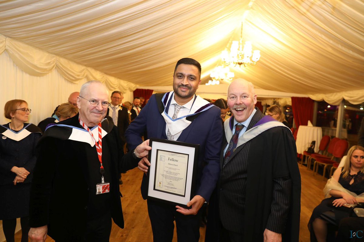 He's only gone and done it, our illustrious leader has been nominated and honoured as a Fellow of the Institute of Couriers, at the house of lords no less!

Huge congratulations to the boss man. This honour has been hard won and more than well deserved.