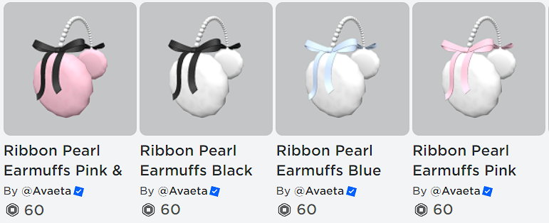 Avaeta_'s tweet photo. ribbon pearl earmuffs available now 🎀🤍

♡ https://t.co/KTK9X7082d https://t.co/oieXkidRZX