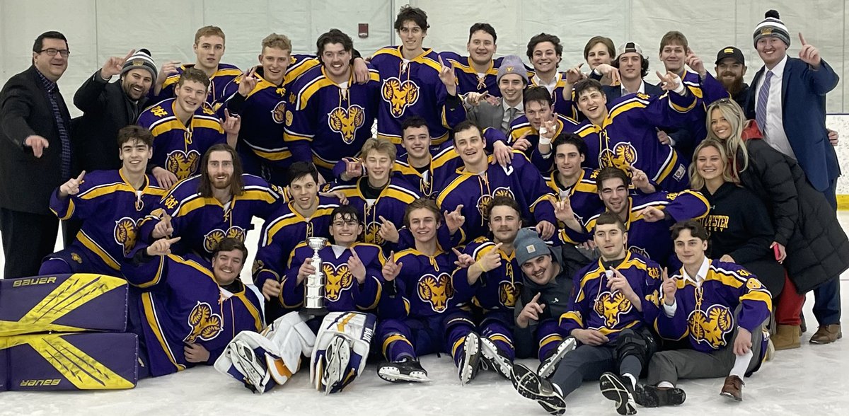 2023 Eastern Collegiate Hockey Association Playoff Champions: West Chester University