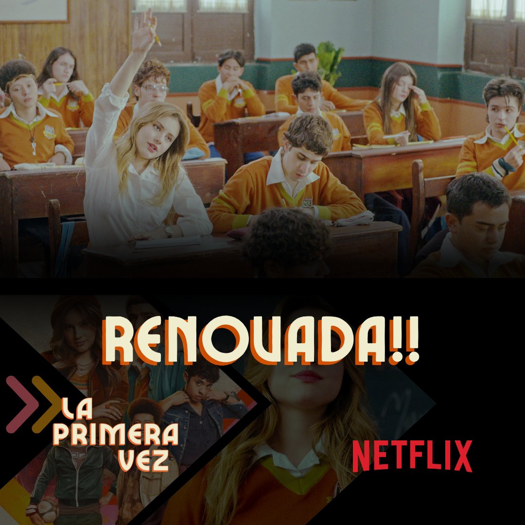 Oficialmente🤗 la nueva serie colombiana #LaPrimeraVez 🟠, protagonizada por #FranciscaEstevez 👱🏻‍♀️ fue renovada para una 2da Temporada😮 para #Netflix 🔴