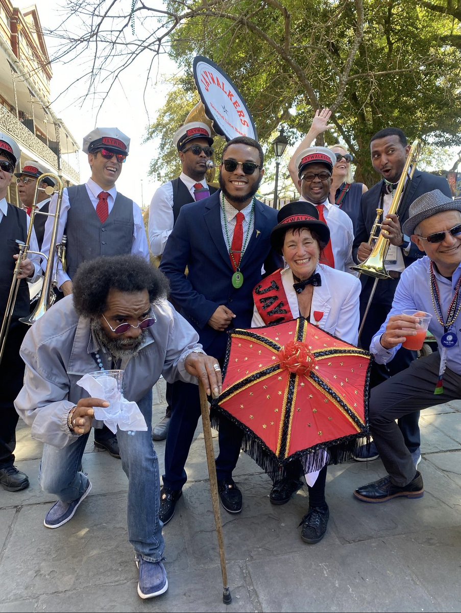 DrRichard_orji's tweet photo. The parade with multiple ACC chapters at Bourbon st. was fun. I got my steps in, no gym needed for today. Enjoy the dance! #cardiohealth #ACCinTouch @IllinoisACC @WisconsinACC @inacc @OhioACC @nebraskacardio @NYSCACC https://t.co/YlblQXC1ga