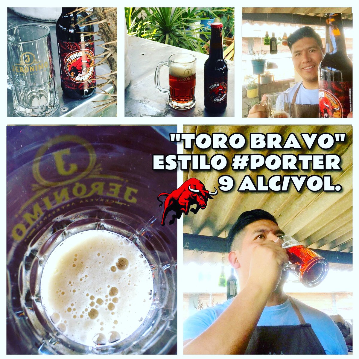 CervezaJeronimo's tweet photo. #cervezartesanal_jeronimo- ‼️Ya en #VENTA #torobravo estilo #porter , verificamos su evolución para que te lleves un producto de calidad constante!  - 🍺 Disfrútala este fin de semana 🍻  - Ventas vía WhatsApp 📲 22.24.56.62.85     

🍻- Sixpack $ 290.- 
🍻- Porter 9 alc/vol. https://t.co/JYzGWuUoyf