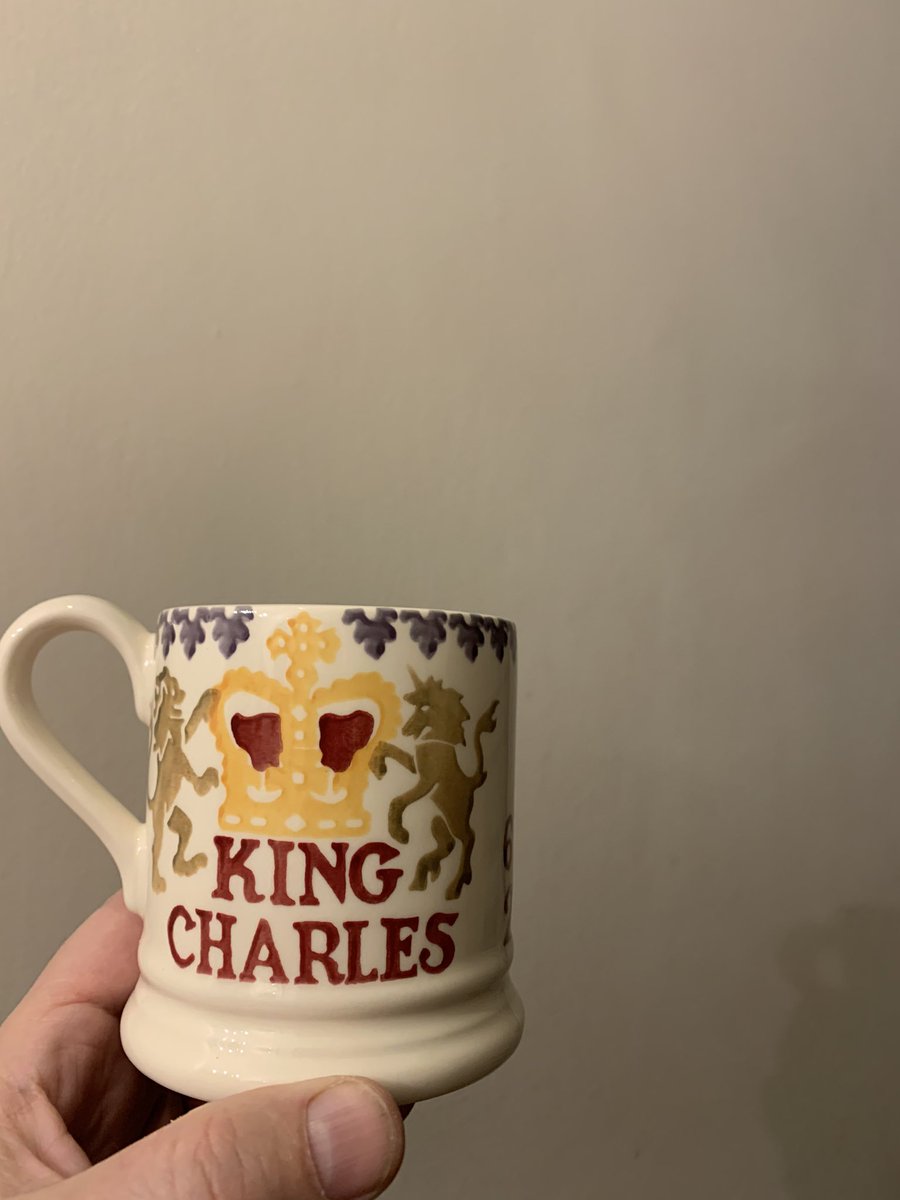 I got myself a little something this afternoon #Coronation2023 #KingCharlesIII #KingCharlesIIICoronation #EmmaBridgewater