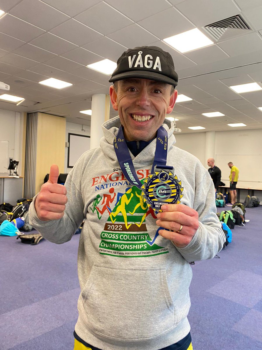 TonyRAgg's tweet image. @HalfMarathon done and dusted, pretty pleased with that time and result considering the mileage has gone up a bit through marathon training, what a lovely medal as well 🏅👌 @Bcay_Striders @EssexAArunning #ukrunchat #CMhalf