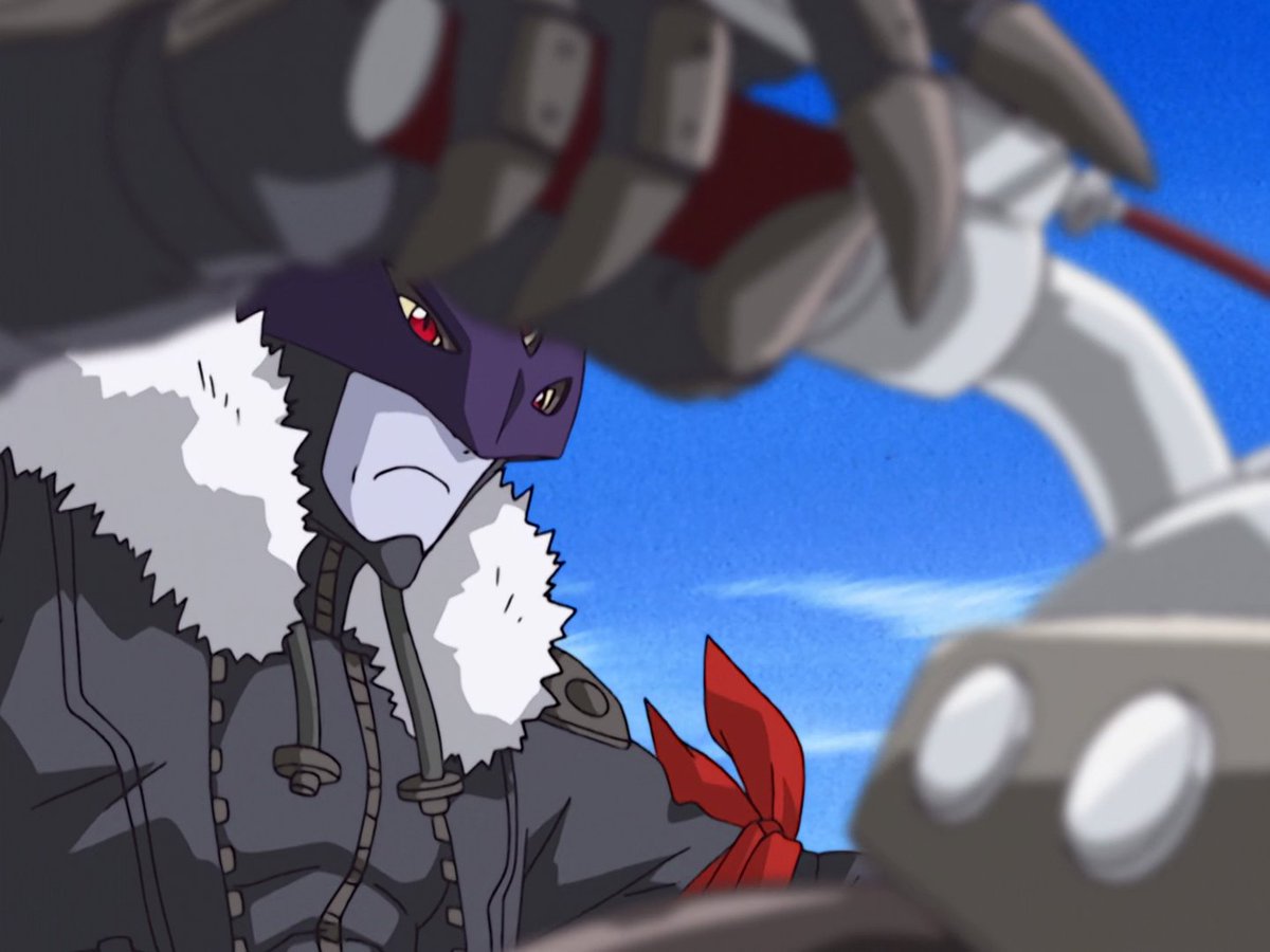 RavelMonte's tweet image. The popular Beelzebumon appeared in Tamers for the first time in episode 27, with its basic look without wings and red eyes. It continued like this until Dukemon finally defeated it with holy light that burned away Beelzebumon's power and later was eaten by Chrysalimon.