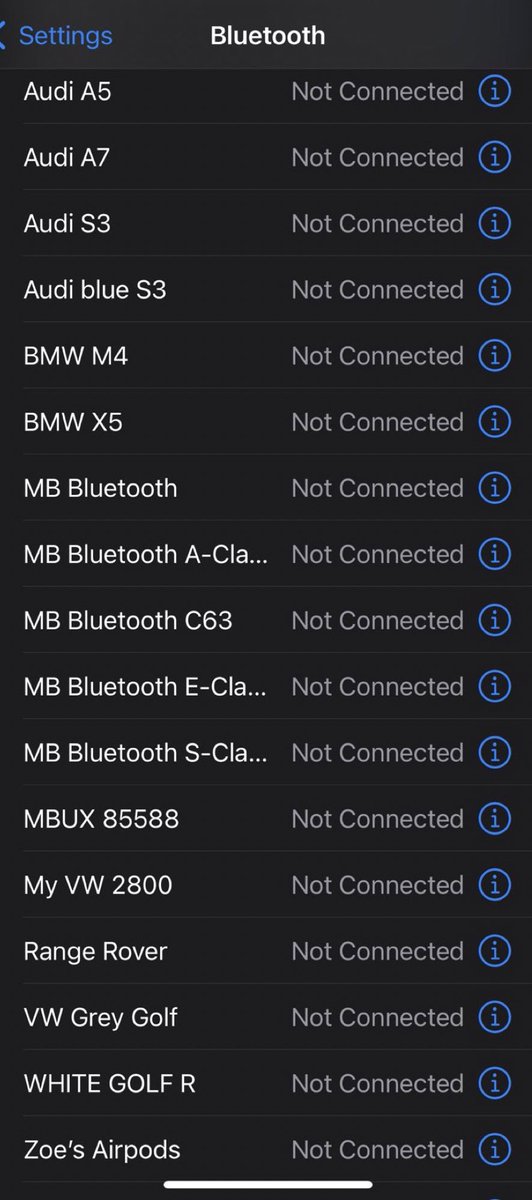 why my girl got so many bluetooth options ??