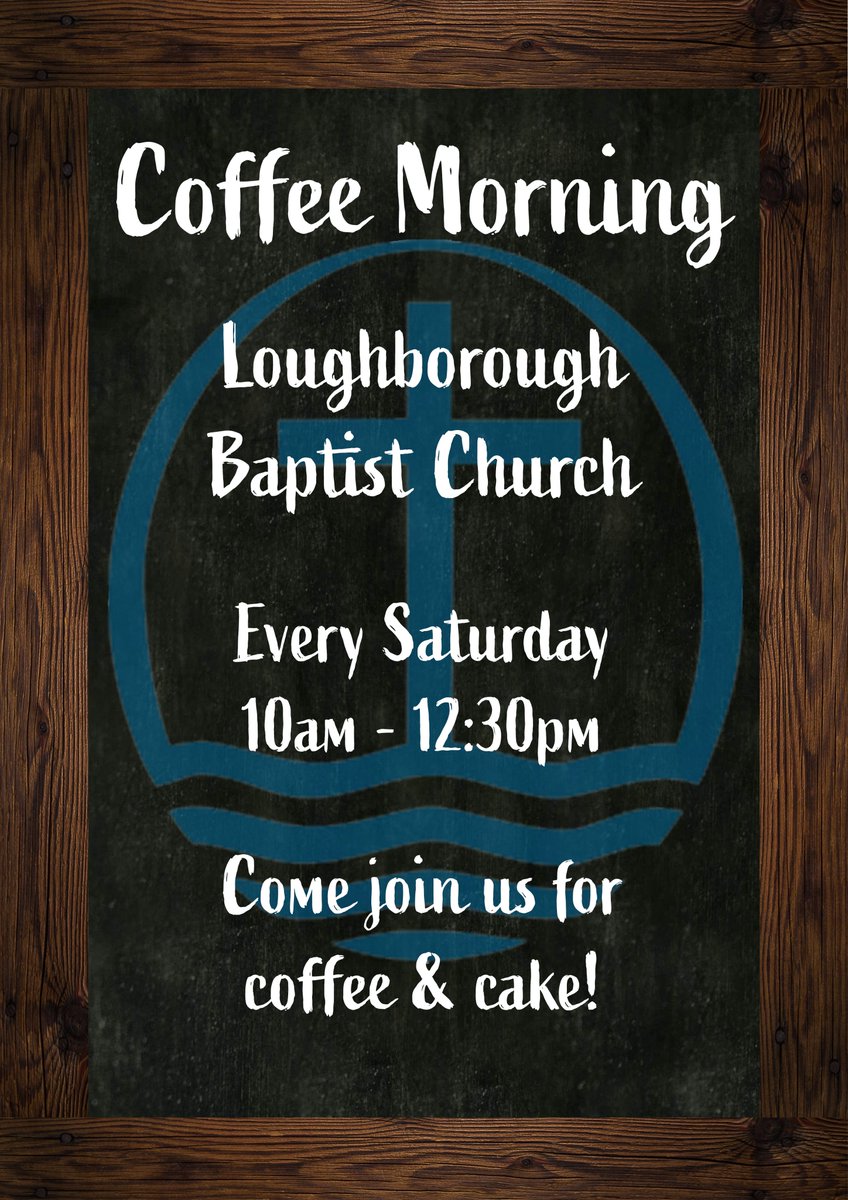 LboroBaptist's tweet image. Come join us today for our coffee morning, organised by Linda Blake for Guide Dogs for the Blind. 
@guidedogs 
#GuideDogs
#GuideDogsForTheBlind