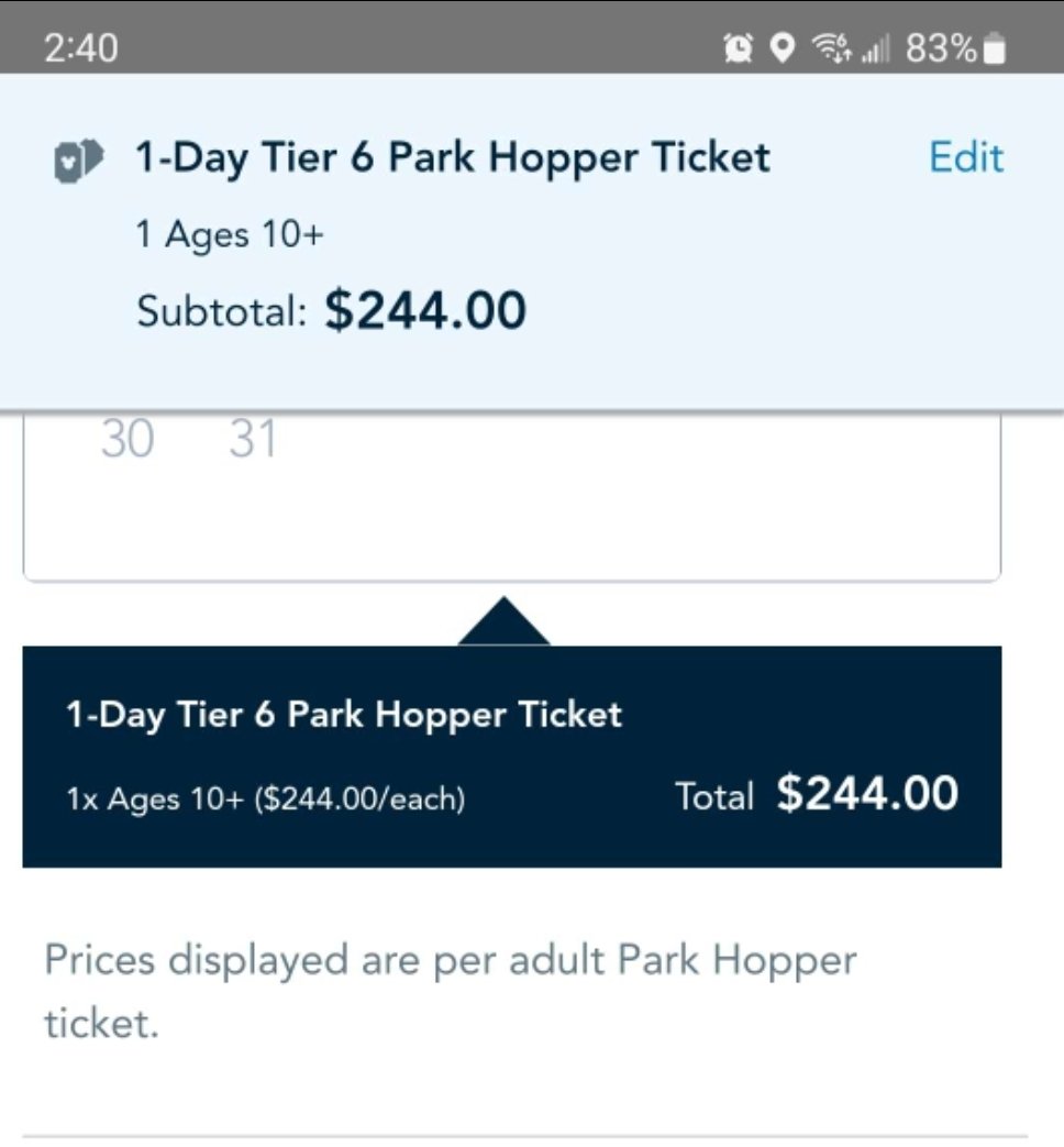 These disneyland tickets are fucking absurd omfg $244?! IN THIS ECONOMY?!?! https://t.co/PHZ4uZv6Wp