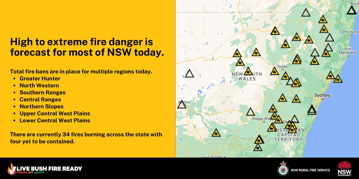 NSW RFS tweet media