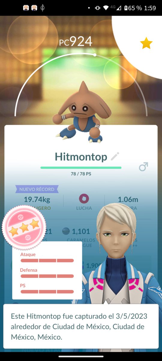 plaitiloca's tweet photo. Premio doble 
#pokemongo https://t.co/YrnBkU08nU