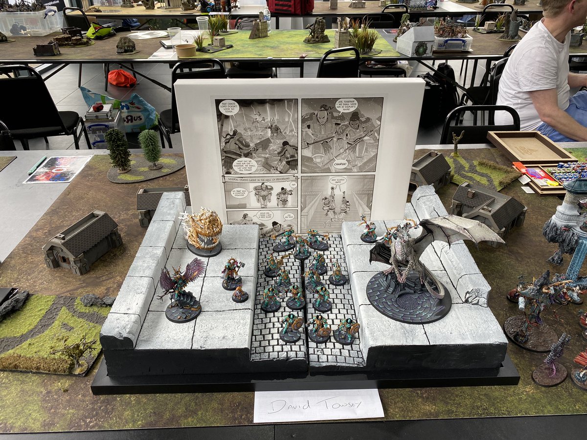 GazOfAllTrades's tweet photo. The #SigmarSpiceRack has closed and what a weekend. Great players and armies all round. An absolute pleasure to host, i see why people do it 😂

Pictures i didn’t post including awards will come out once i slept a bit. Here’s to more! #warhammer #ageofsigmar #WarhammerCommunity https://t.co/cdAN6FTCrw