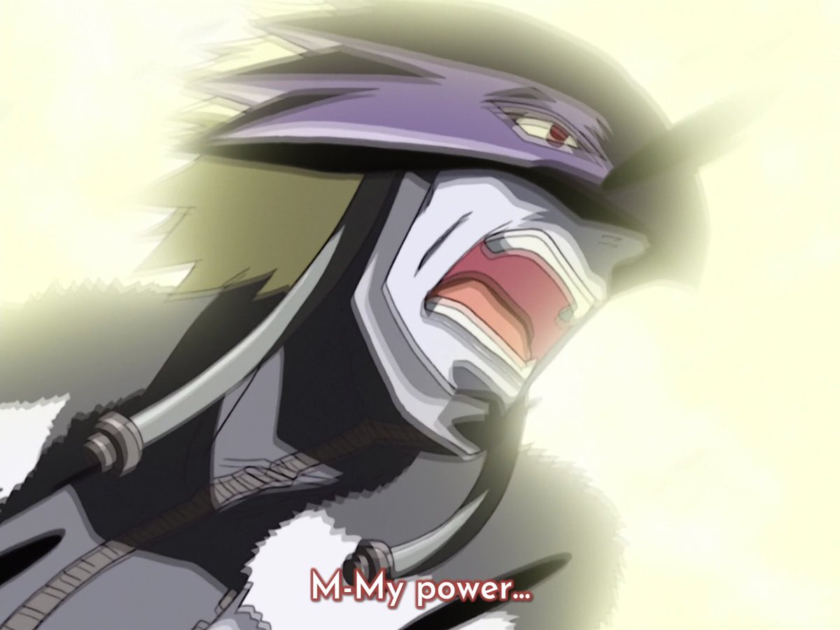 RavelMonte's tweet image. The popular Beelzebumon appeared in Tamers for the first time in episode 27, with its basic look without wings and red eyes. It continued like this until Dukemon finally defeated it with holy light that burned away Beelzebumon's power and later was eaten by Chrysalimon.