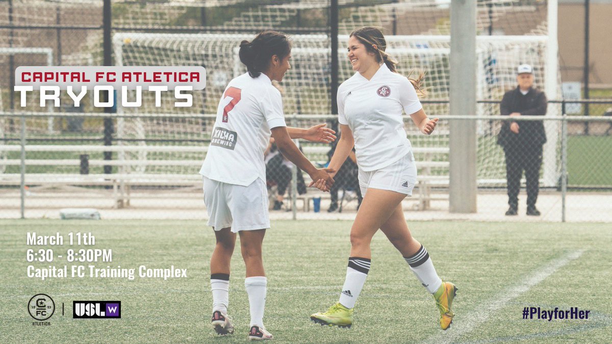 Saturday. Saturday. Saturday.

Link in bio to register for our <a href="/USLWLeague/">USL W League</a> tryouts coming March 11❗️

#FortheW #PlayforHer #somoscfc