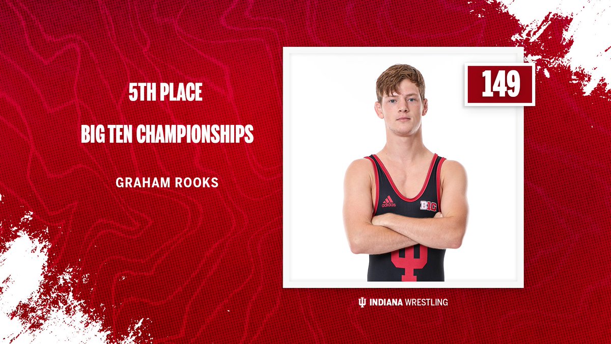 A career best Big Tens finish for <a href="/grooks34/">Graham Rooks</a>!

Graham takes fifth at 149.