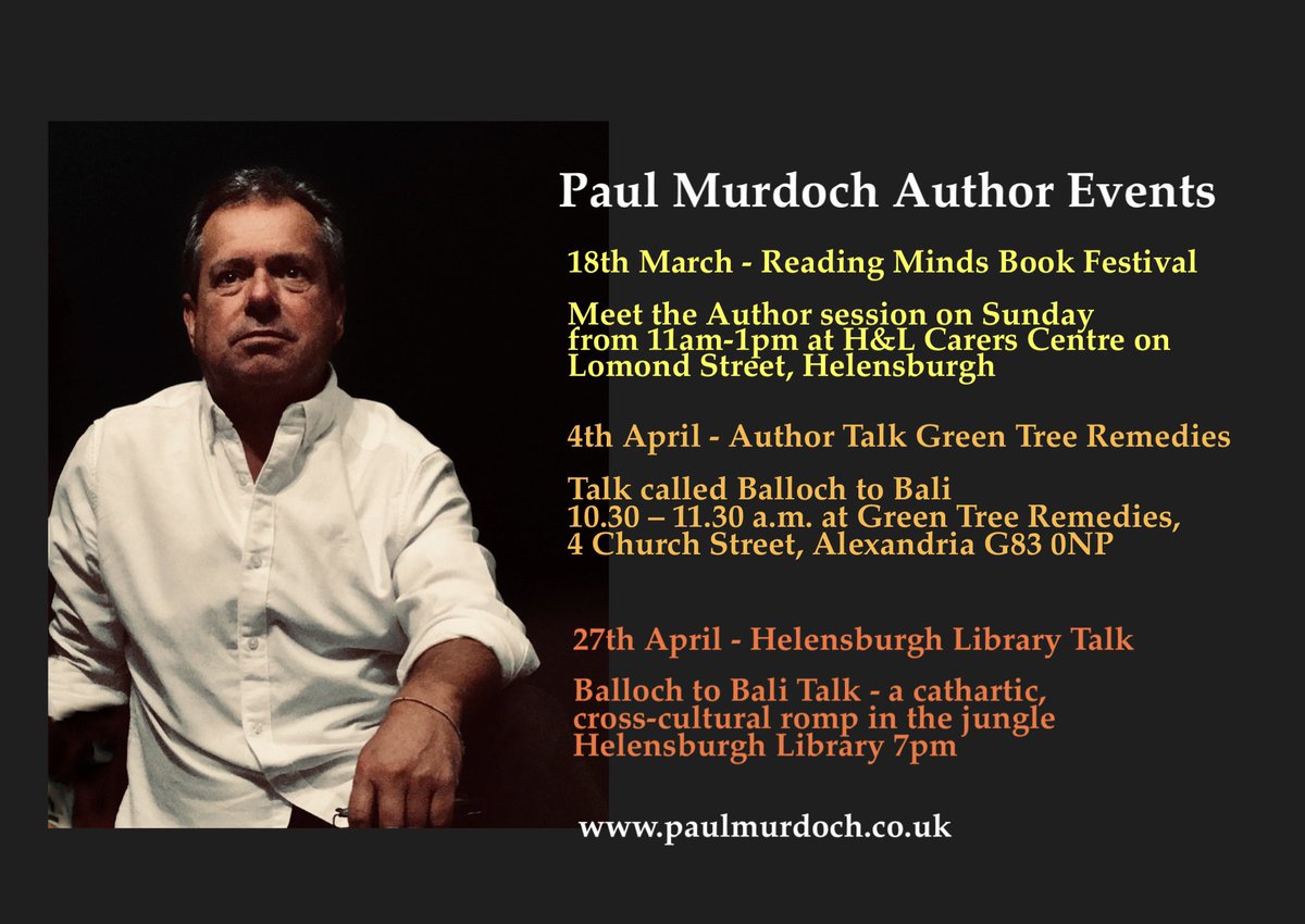 And a few author thingy’s