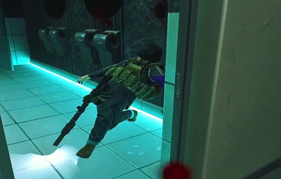 Typical radar suit farmer ina bathroom💀