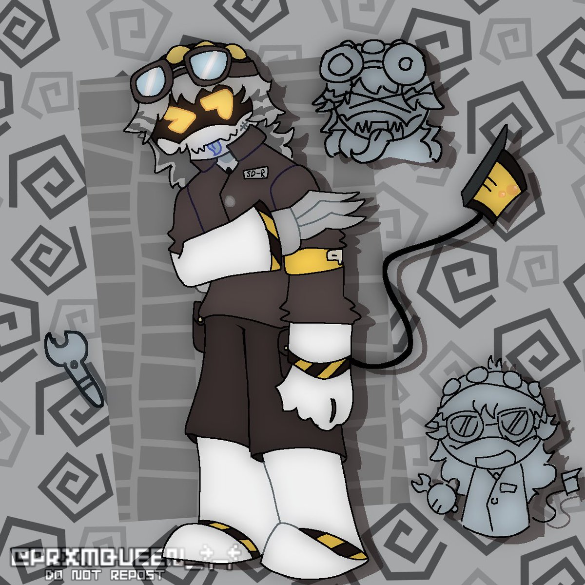 workerdroneuzi's tweet photo. dissasembly drone oc!!! 💪 serial designation R wowee
this was hard to make dissasembly drones r hard to design..
R uses they it he bee tee dubs hehe
-
-
#murderdronesoc #dissasemblydroneoc #dissasemblydrone #murderdronesfanart #glitchproductions https://t.co/ljnnLcVDtw