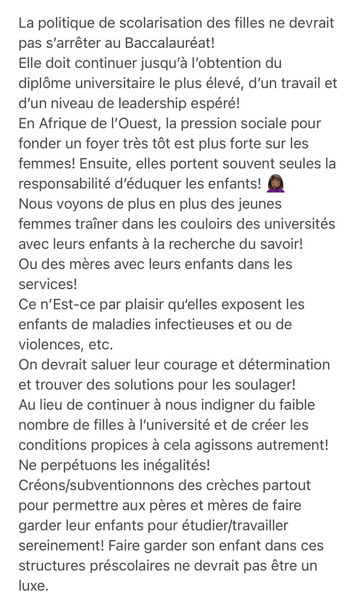 WGH Afrique de l'Ouest Francophone tweet media