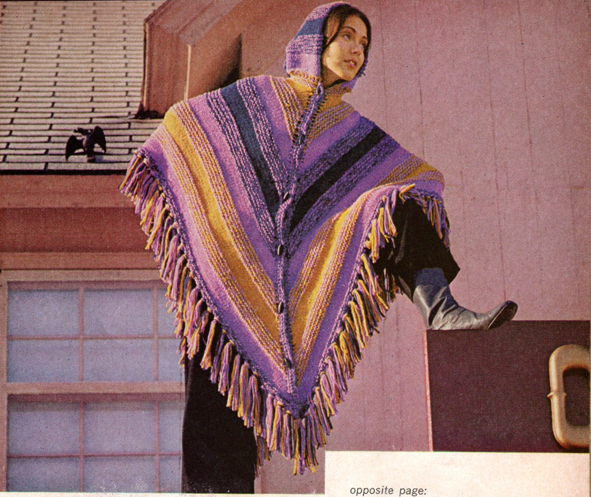 Tabarrocollect1's tweet photo. Good morning😊
Collection item No.B-68
Crocheted Pattern for Hooded Cape or Poncho
#cape
#Crochetedpattern https://t.co/aAAm7NR5vn