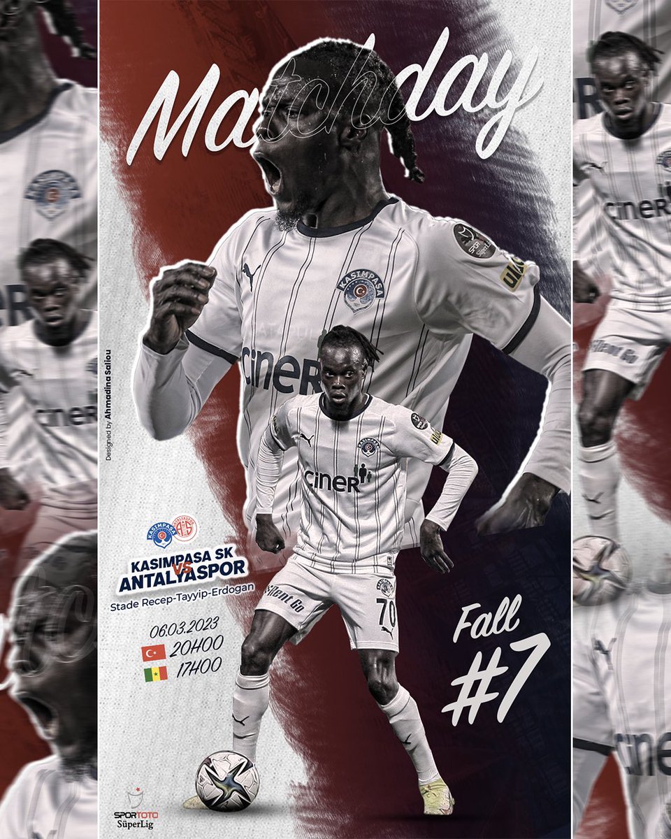 AhmadinaSaliou_'s tweet photo. MatchDay for #mamadoufall ⚽️🇸🇳
Designed by📸 @AhmadinaSaliou_
#superlig #kasimpasa #kebetu https://t.co/MPtXTnn4Fe