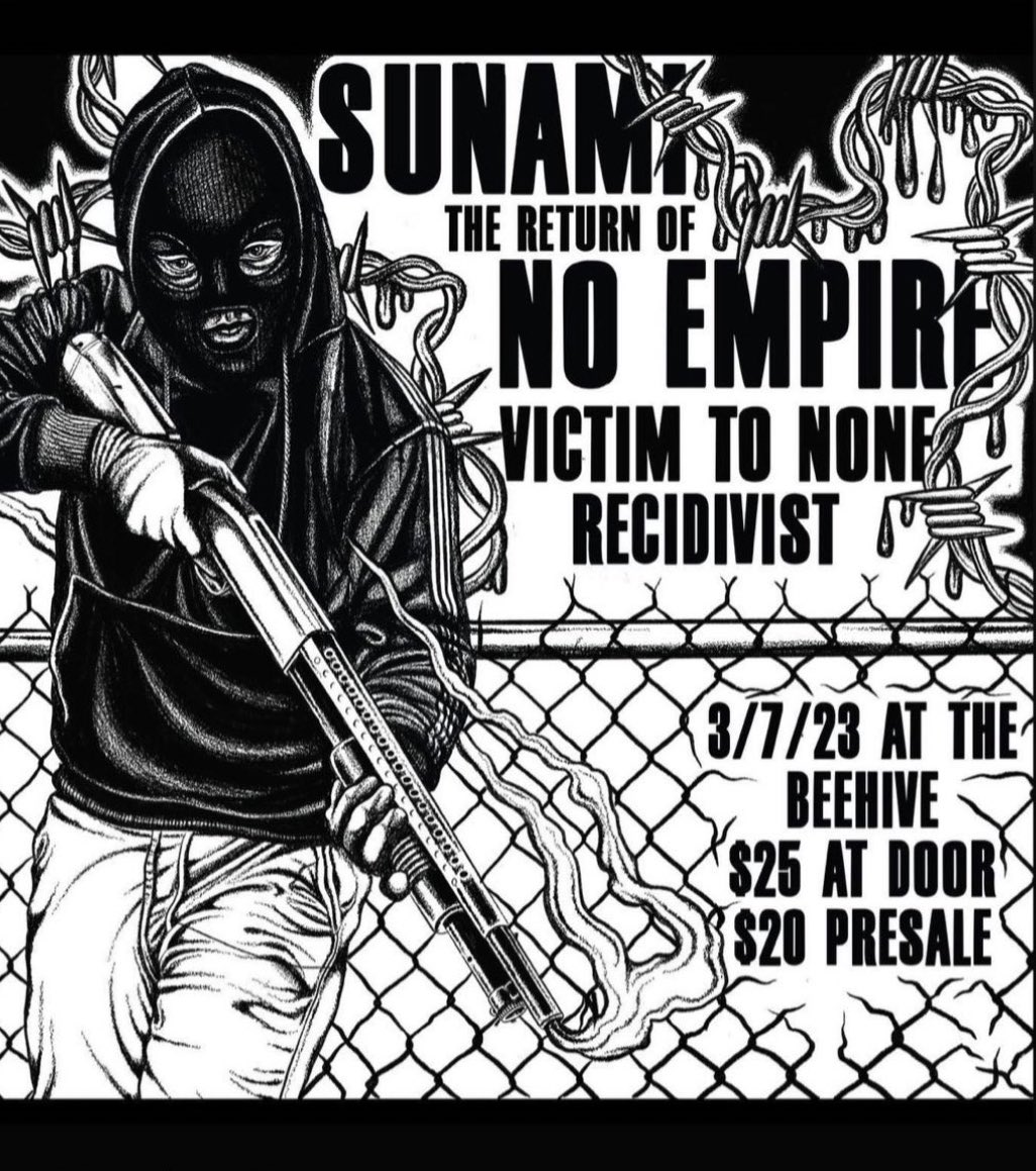 Feel big bad for you if you didn’t buy a ticket before this double sold out. Tuesday gonna be wild. Big shout to <a href="/dirtyxmike/">Michael</a> can’t wait to play with u 😘