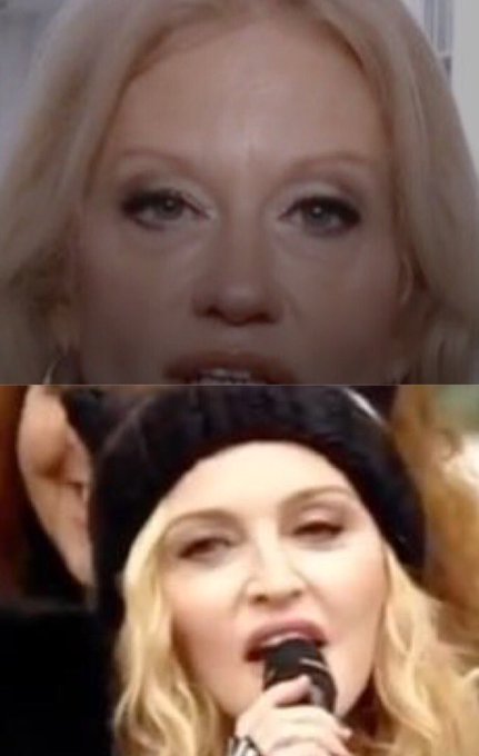 NewMadonna1's tweet image. Madonna represents to conservative MAGA Republicans the scary bogeyman/bogeywoman!!! That Independent #Progresive thinker that is confident enough to have a successful life without the support of a man and has the audacity to believe in equal rights for women and minorities.