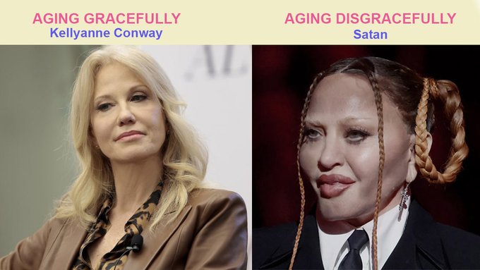 NewMadonna1's tweet image. Madonna represents to conservative MAGA Republicans the scary bogeyman/bogeywoman!!! That Independent #Progresive thinker that is confident enough to have a successful life without the support of a man and has the audacity to believe in equal rights for women and minorities.