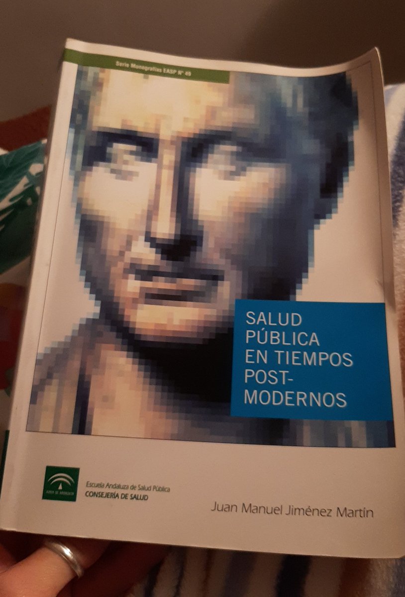 JLJMurillo's tweet photo. Juanma Jiménez me dio clases de sociología de la salud en el máster de Salud Pública de la EASP. Tuvimos varios debates, paralelos a las clases. Me dio muchas claves que me acompañan hasta hora. Aquí un libro suyo recomendable de (re)lectura https://t.co/OrUJlUdBGW 👇🏼 #FinDeFinde https://t.co/ffhZsk743m