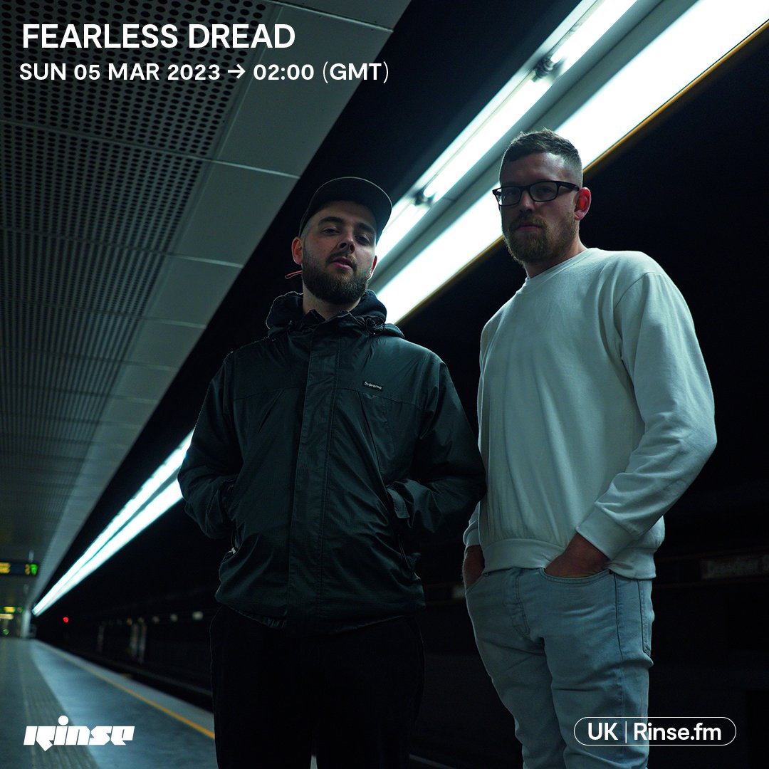 Live till 3AM it's @fearlessdread on rinse.fm + 106.8FM

#RinseFM