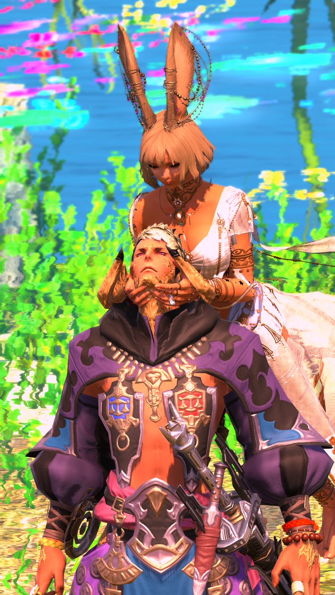 SDroiniel's tweet photo. Bunnyva is back ^^ #GPOSERS #mods #Viera #Aura #FFXIVScreenshots https://t.co/fTFS77BVI4