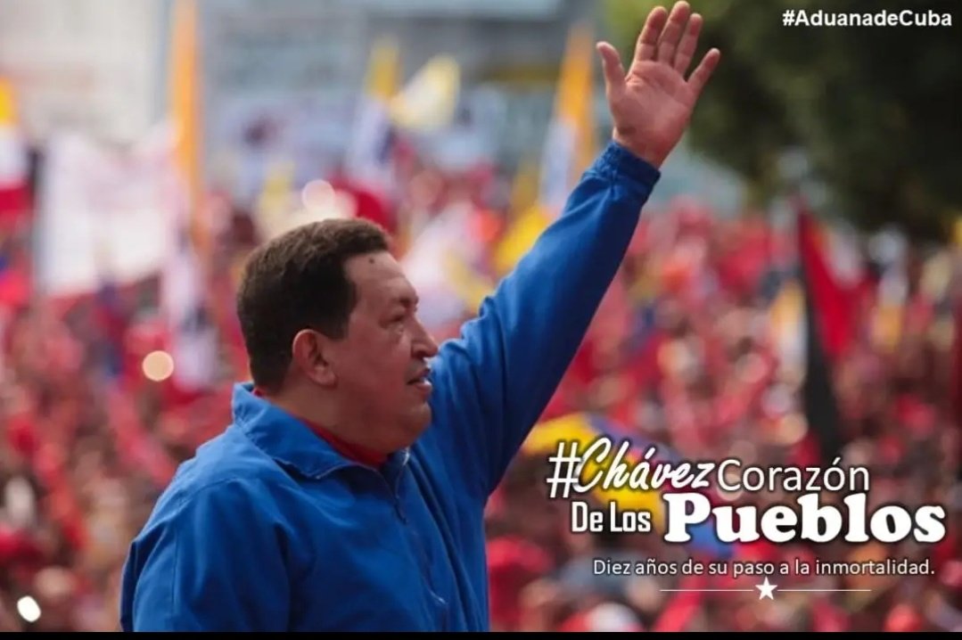 Para el mejor amigo no hay adiós definitivo 🇻🇪♥️🇨🇺 #DeZurdaTeam
 
💞 #ChavezCorazonDelPueblo 💞