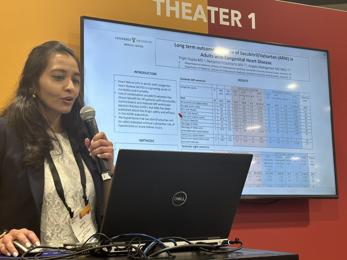 anudodejamd's tweet image. @T_GuptaMD presenting ARNI in ACHD 
🌟 well-tolerated and illustrates safety of use, potential improvement in function, PVO2 and NYHA functional class @ACCinTouch #ACC23 #ACCACPC @AliZaidiMD 
@HuieLin @drelisabradley 
@FredWuMD @serfasj @AlsaiedTarek  @DrJenniferCo_Vu
