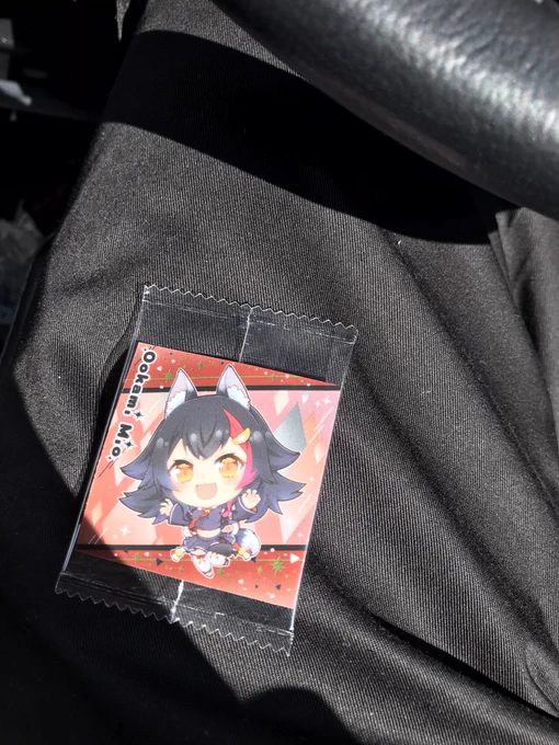 イタジャガ1枚だけ買ったらミオしゃだった!運は「コチラ」へ向いているッッ! 