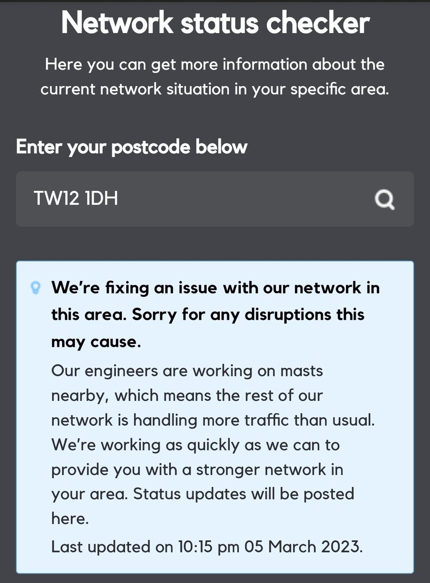 goldfishbrains's tweet photo. @ThreeUKSupport when will data services be fixed? Driving me insane https://t.co/wEnOwj2IsU